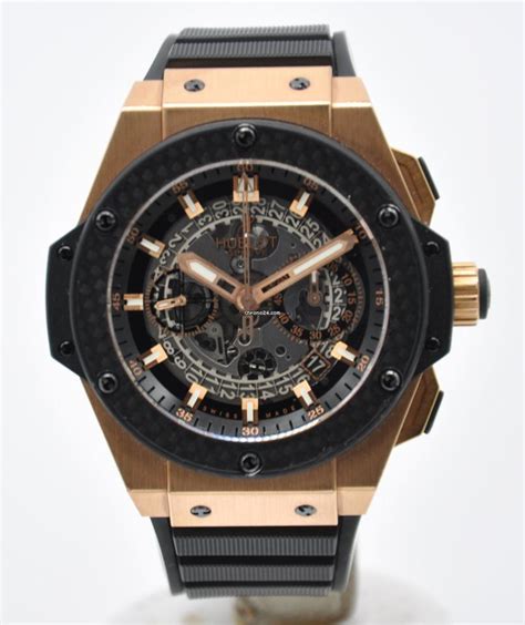 hublot king power gold replica